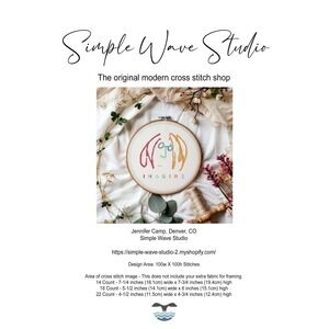John Lennon Sketch Art Drawing Imagine Quote Counted Cross Stitch Pattern Chart